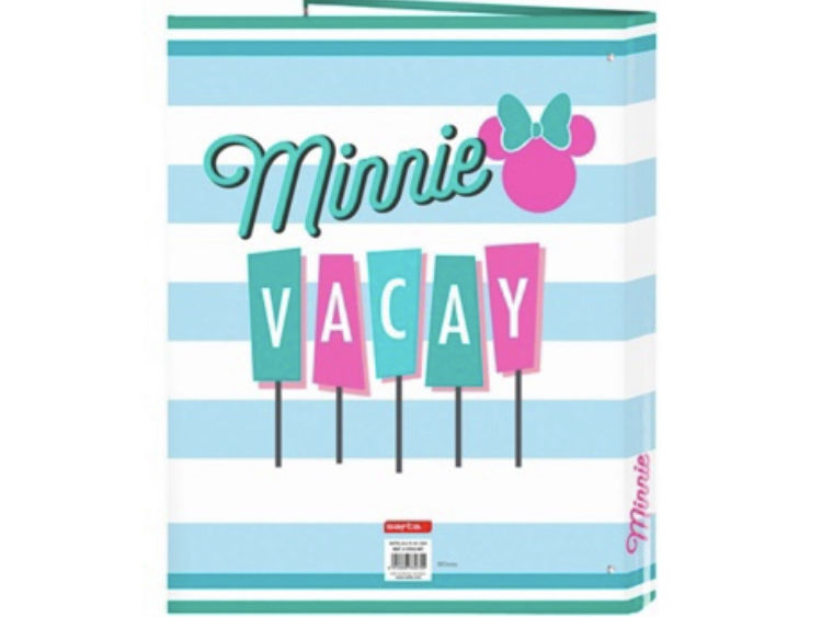 Picture of 2755 MINNIE MOUSE SPRING PALMS 4 HOLE ARCH FILE